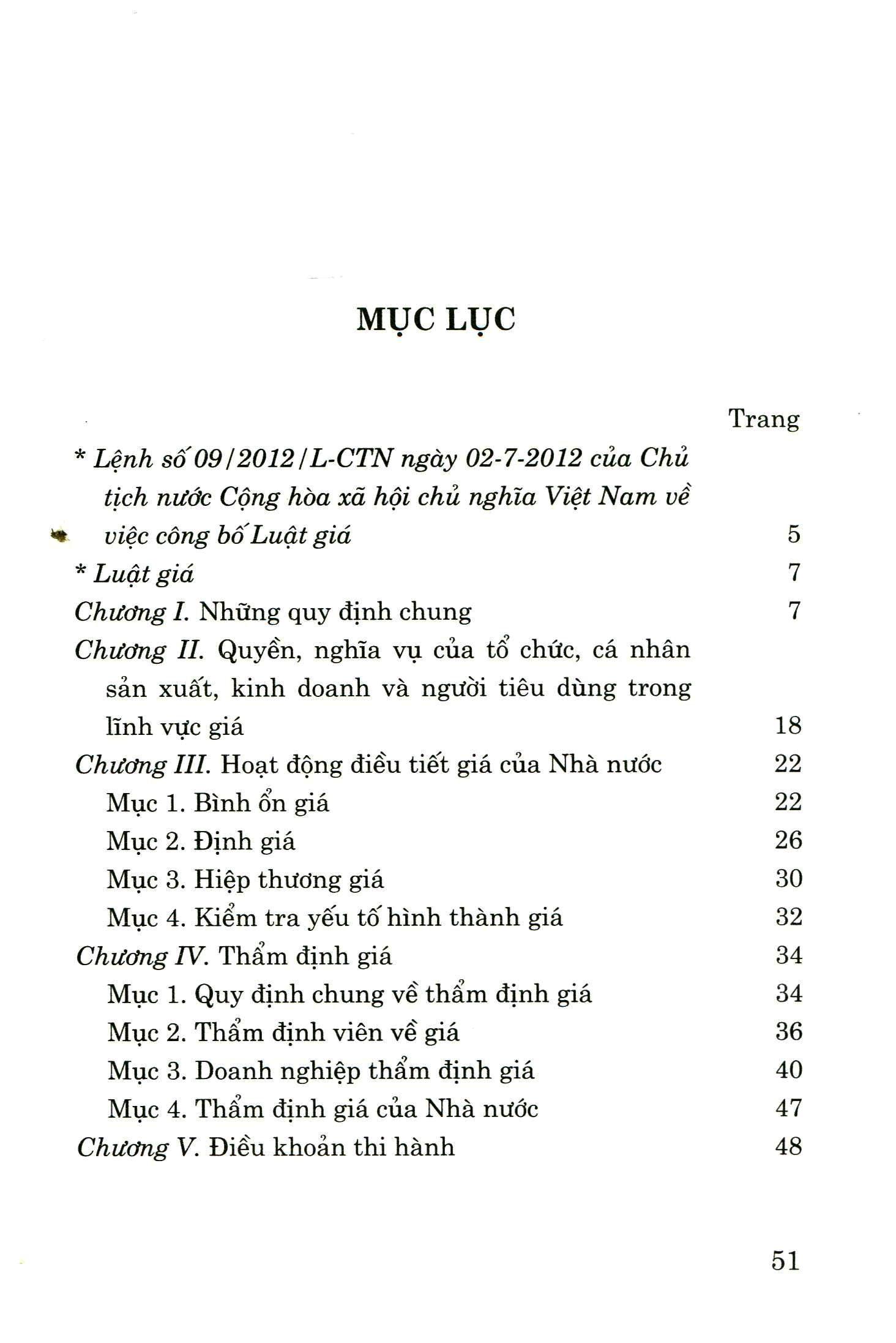 Luật Giá - Nhiều Tác Giả