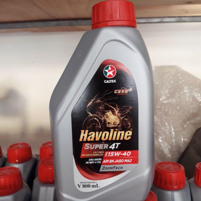 Dầu xe máy Havoline hàng chất lượng cao
