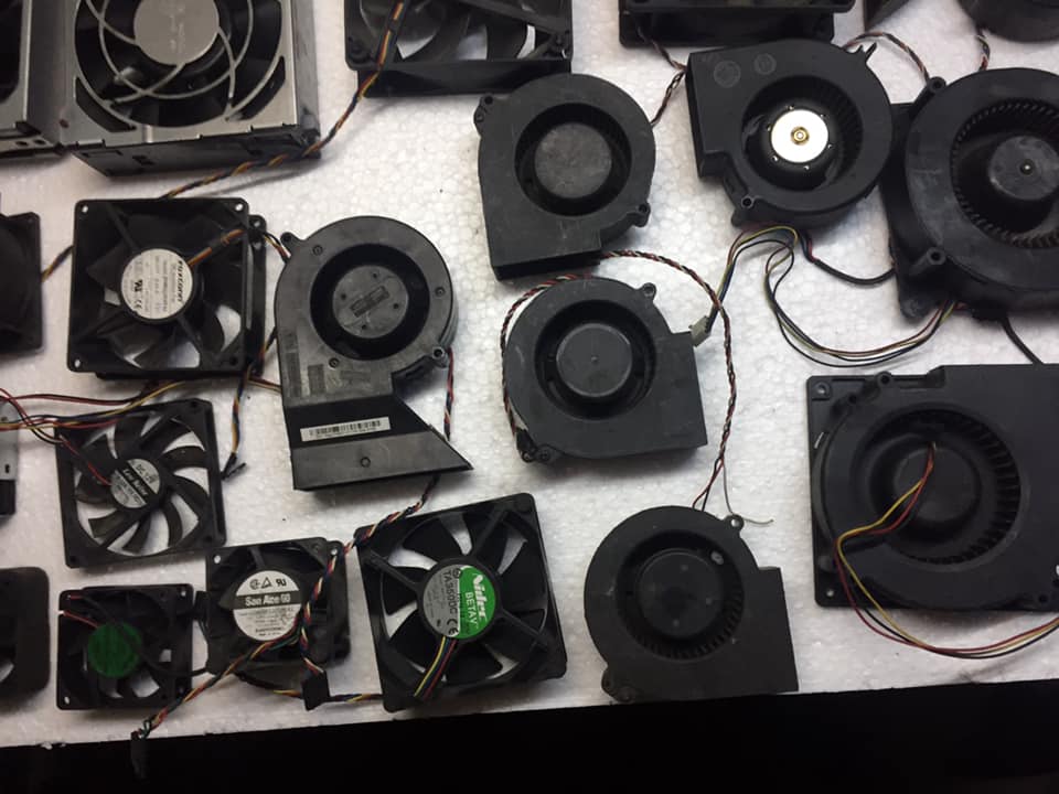 Quạt Fan tản nhiệt Ốc Sên Siêu tốc 12V