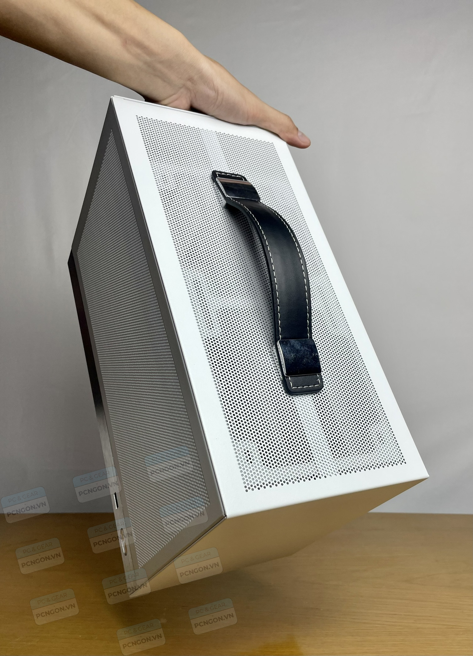 [PCNGON] Shinny snake S400 mini ITX computer case -white (with  3.0 riser)