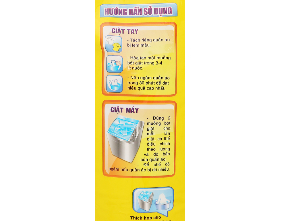 Bột giặt Lix Extra hương CHANH 5.5kg