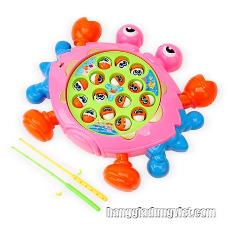 [GIẢI TRÍ CHO BÉ] Bộ Đồ Chơi Câu Cá (CÓ NHẠC) Đồ Chơi Câu Cá Pin (15 con cá) rèn luyện khả năng khéo léo ở trẻ em - hình dáng ngẫu nhiên