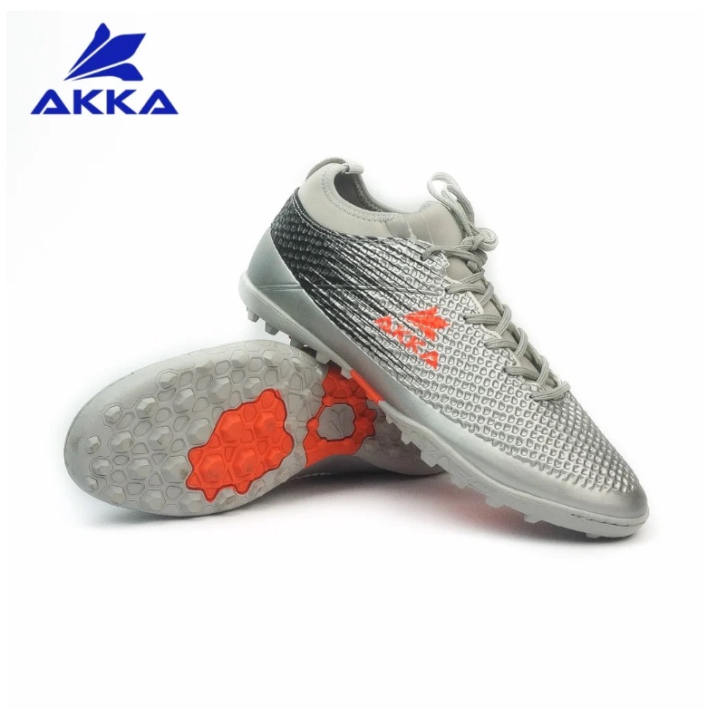 Giày đá bóng AKKA Control II TF - Bạc/Đen