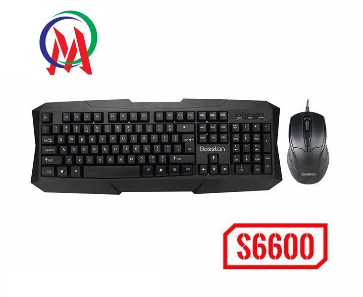 [HCM]Bộ phím chuột bosston s6600