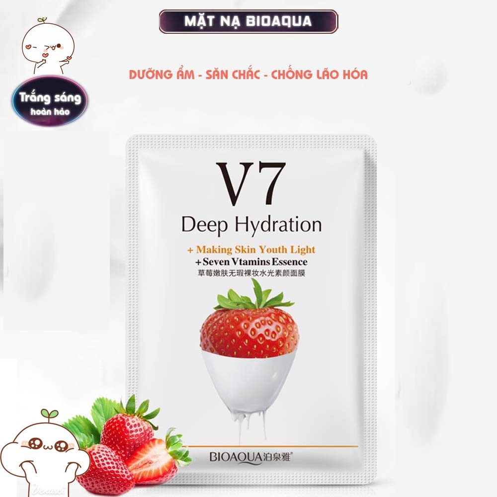 Mặt Nạ Dưỡng Da BIOAQUA V7 Toning Mask
