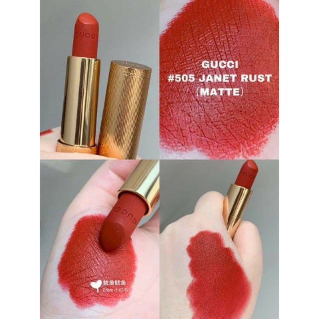 ( Sẵn - Auth ) Son Gucci Matte 505