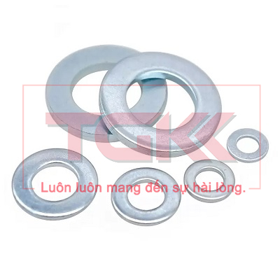 Long đen phẳng inox 304 - DIN125