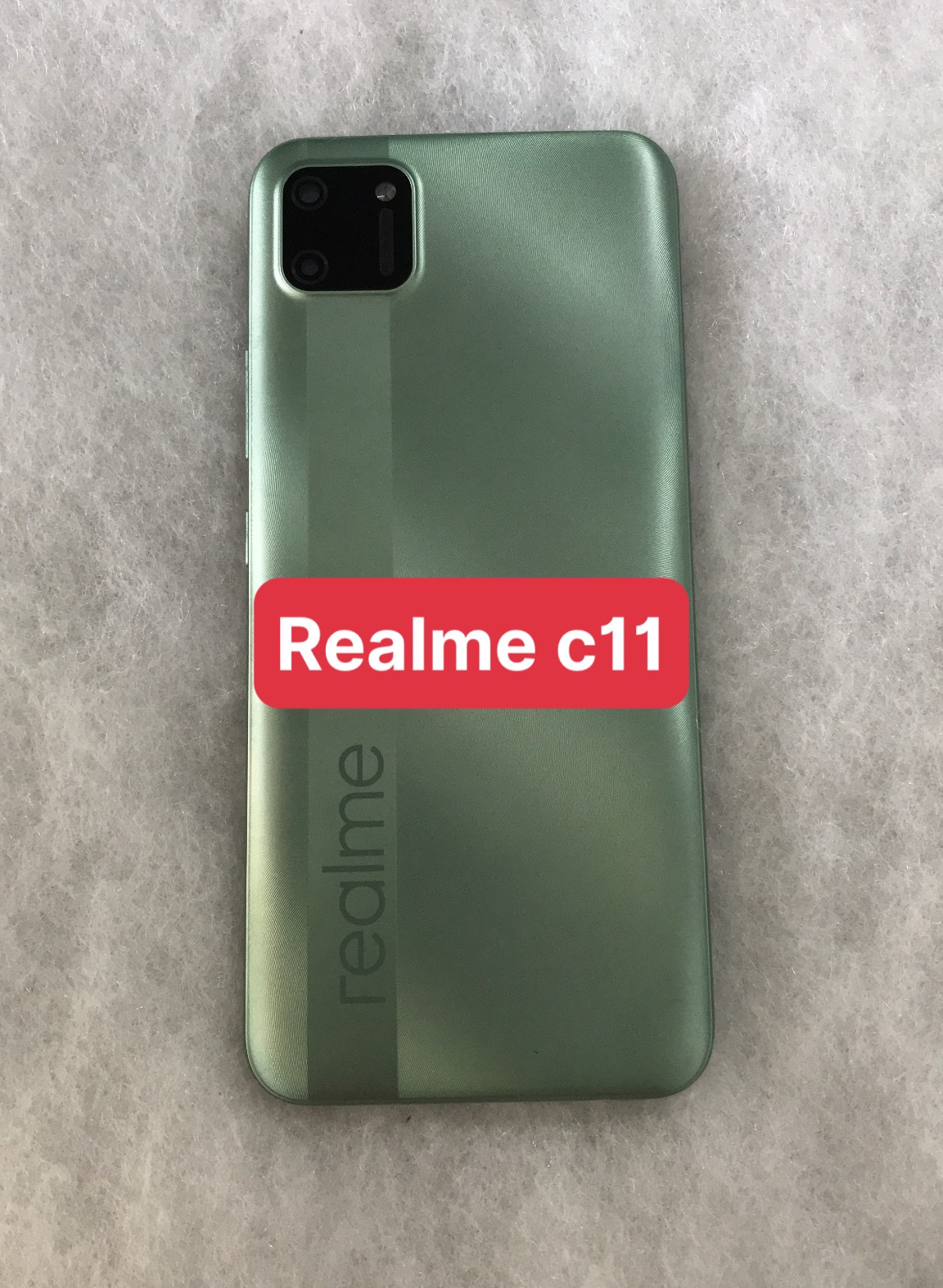 Bộ vỏ zin Realme C11 (kèm kính camera và nút bấm)