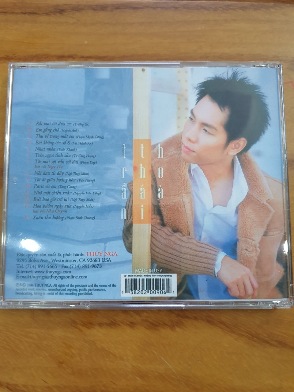 [MDCD] Bộ 3 Đĩa CD Trần Thái Hòa - Những Tình Khúc Chọn Lọc