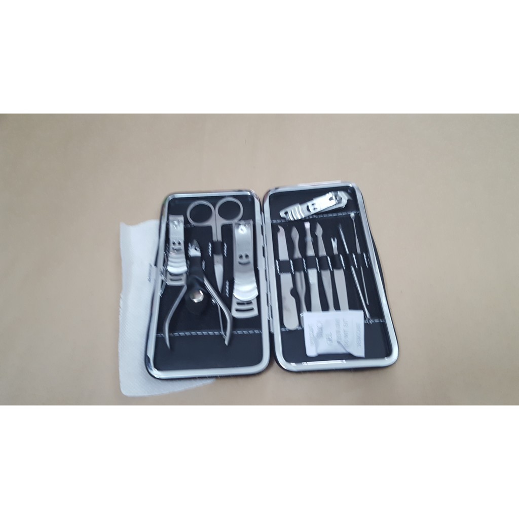 Bộ bấm móng tay,chan Hàn Quốc 12 món