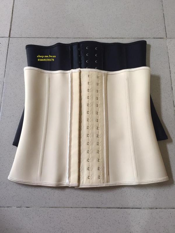 Đai nịt bụng latex 9 xương dáng ngắn 25 cm