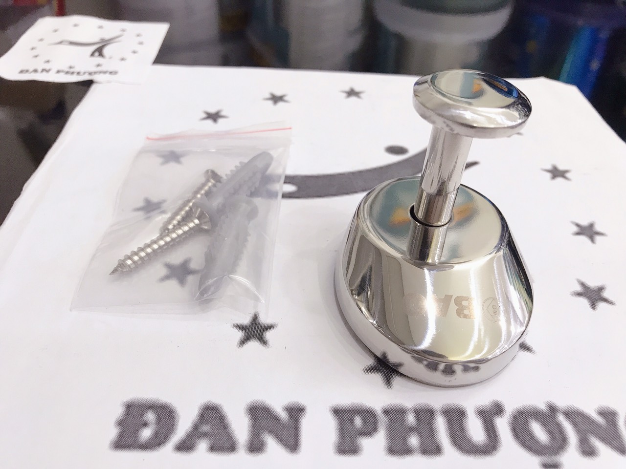 Móc áo đơn inox 304 cao cấp - VN 321