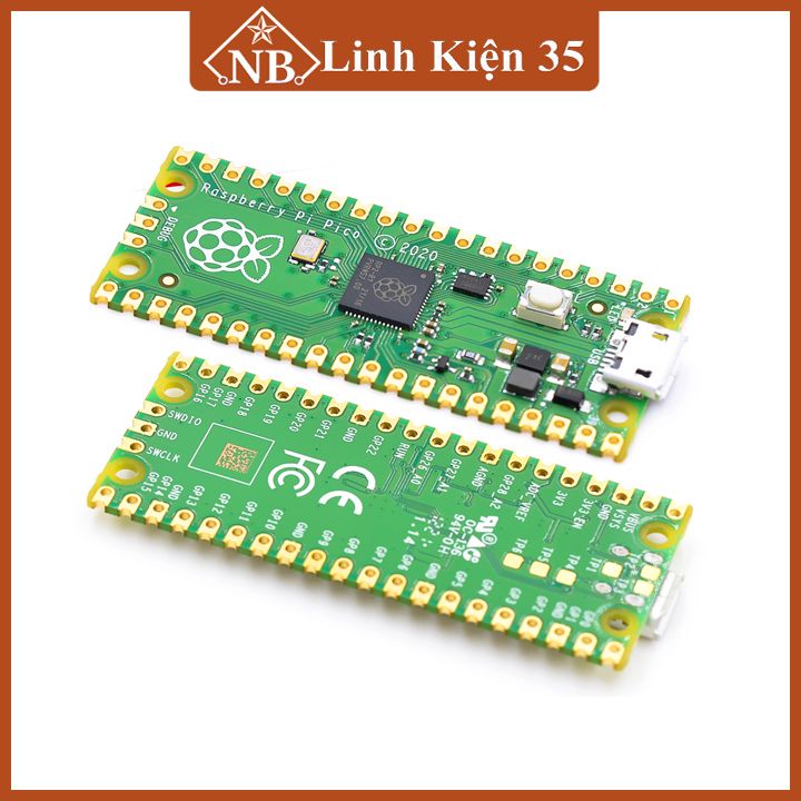 Bảng phát triển Raspberry Pi Pico Raspberry Pi PICO lõi kép RP2040 hỗ trợ Micro Python
