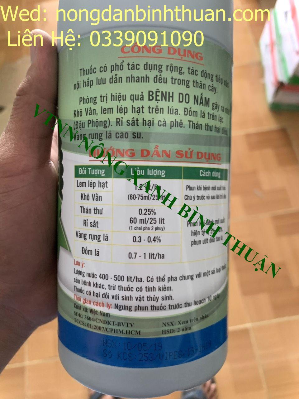 Thuốc trừ bệnh Hexaconazole Ân Độ Hosavil 5sc