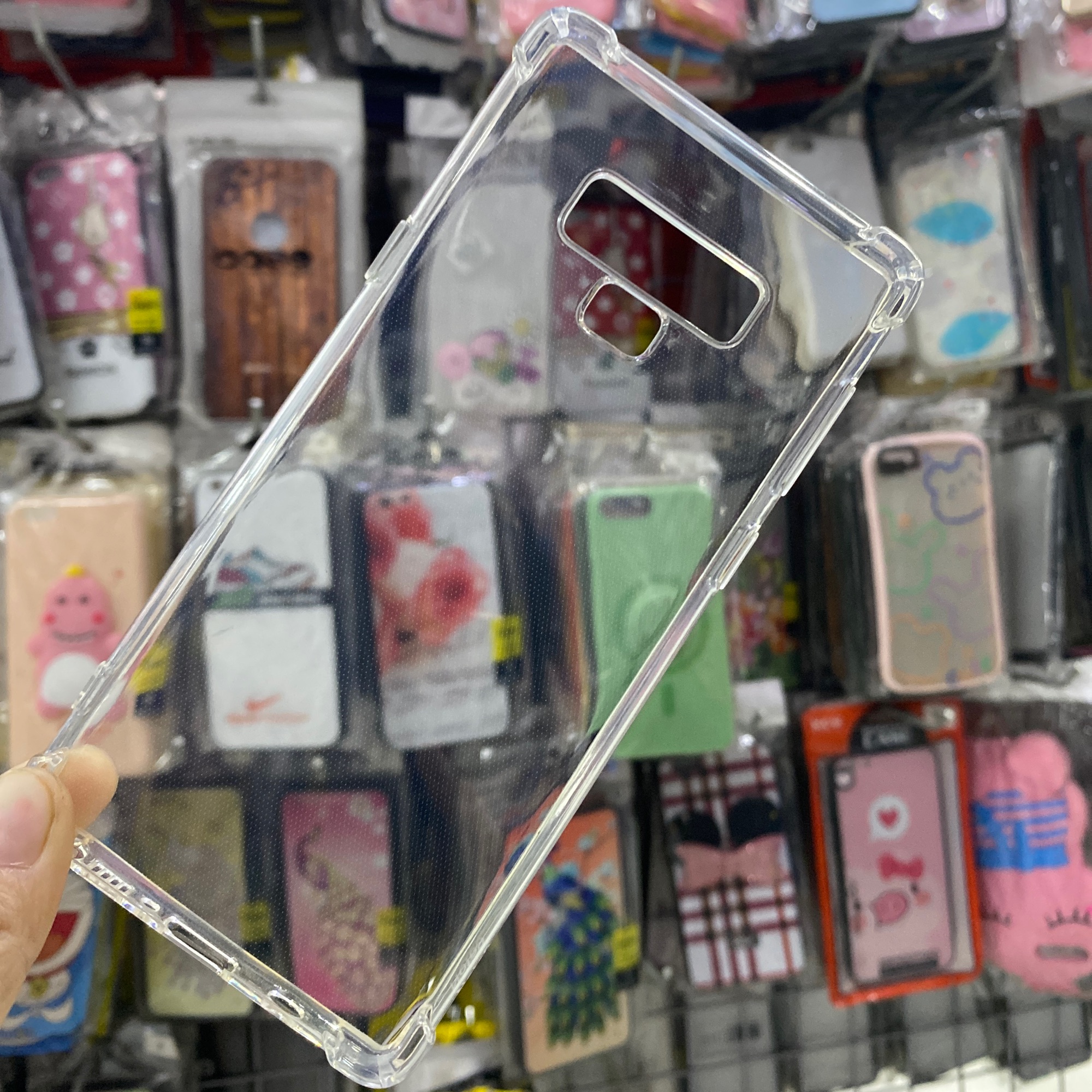 Samsung Note 9 Ốp lưng dẻo trong suốt chống sốc siêu xịn