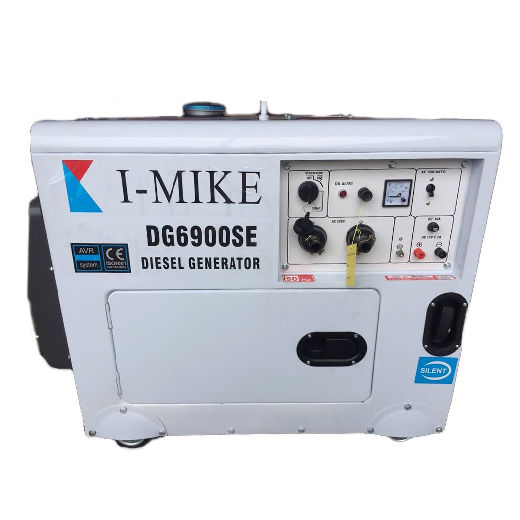 Máy Phát Điện Chạy Dầu 5Kw I-MIKE DG6900SE