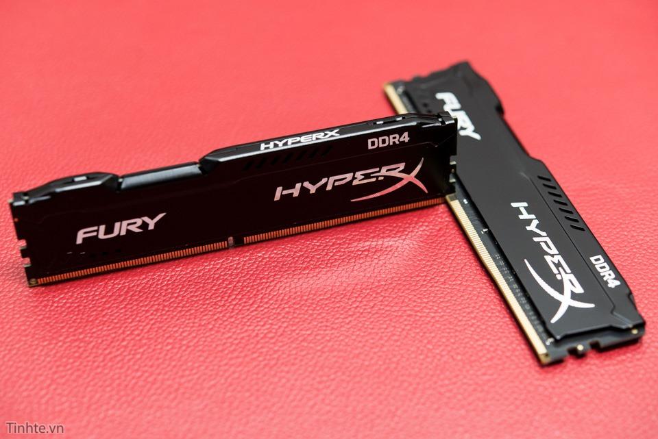 Ram PC Kingston HyperX Fury Black 8GB Bus 2400 DDR4