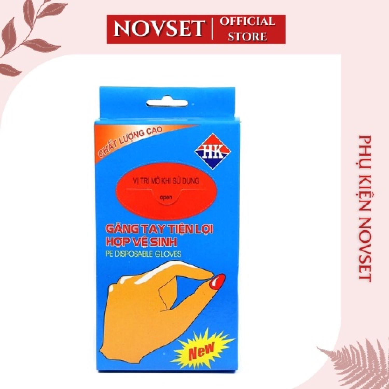 Găng Tay Nilon Dùng 1 Lần (1 Hộp)
