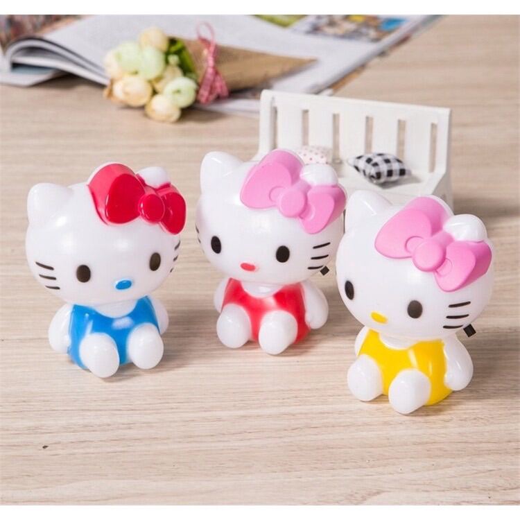Đèn ngủ trẻ em hình mèo kitty xinh xắn