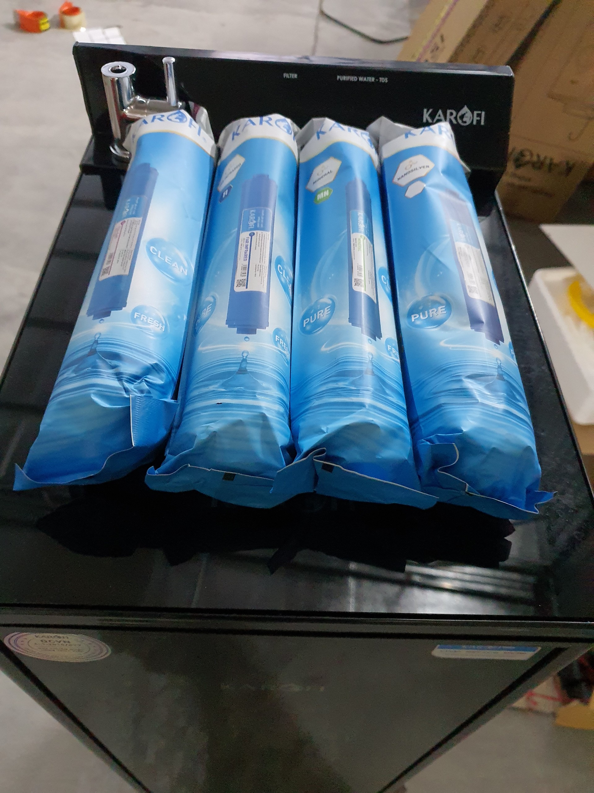 Combo 4 lõi tạo khoáng karofi - lõi lọc nước số 5,6,7,8 karofi