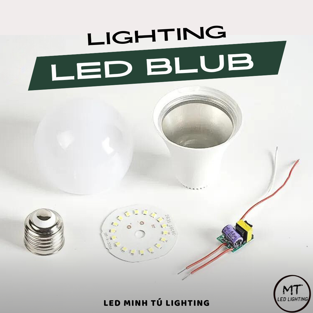 Bóng đèn LED BULB kín nước 3w 5w 7w 9w 12w