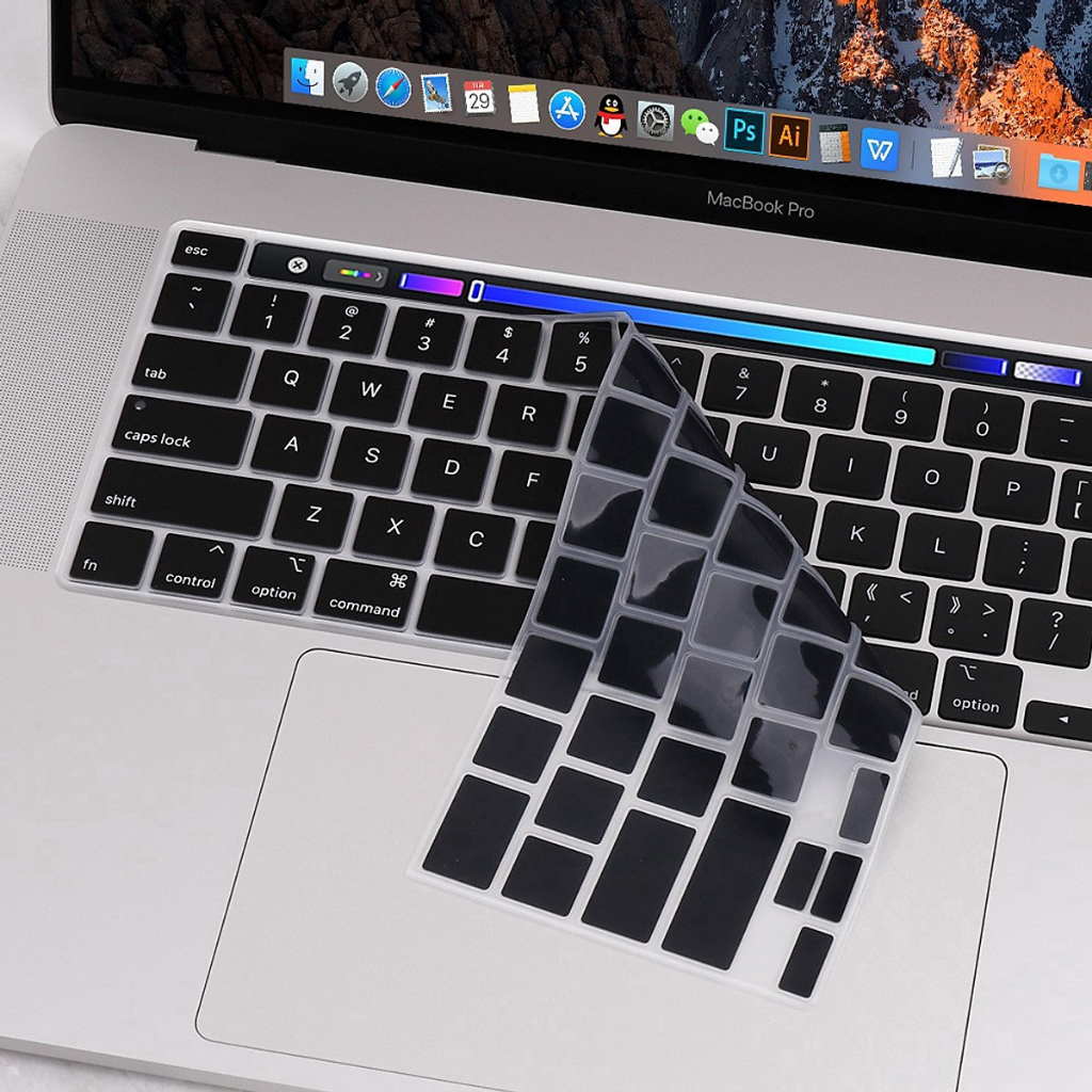 Lót Phủ Bàn Phím Cho Macbook US - Nhiều Màu - Nhiều Model