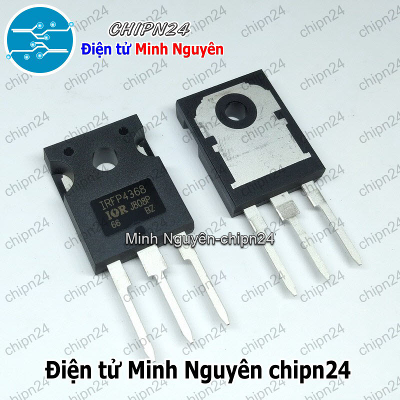 [1 con] (KT2) Mosfet IRFP4368 TO-247 195A 75V Kênh N (4368) - HH004420