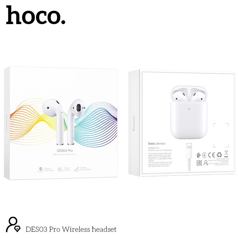 Tai nghe Bluetooth Hoco DES03/DES03 pro cập nhật Pin 7h