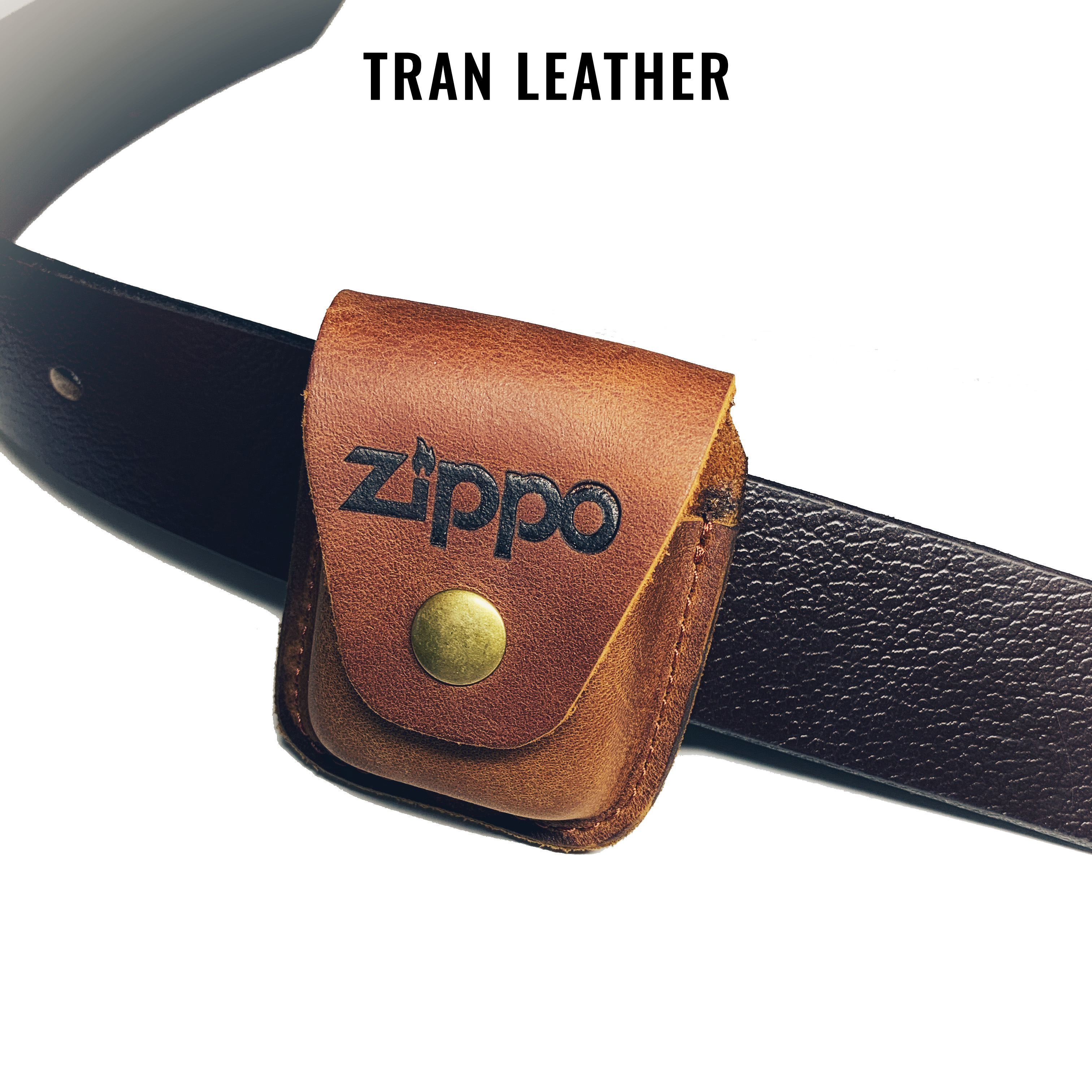 [HCM]Bao Da Bật Lửa Zippo - TRAN210220 | TRAN LEATHER