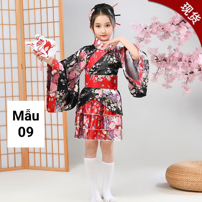 Kimono cách tân dành cho trẻ em, yukata cách tân nhật bản dành cho trẻ em