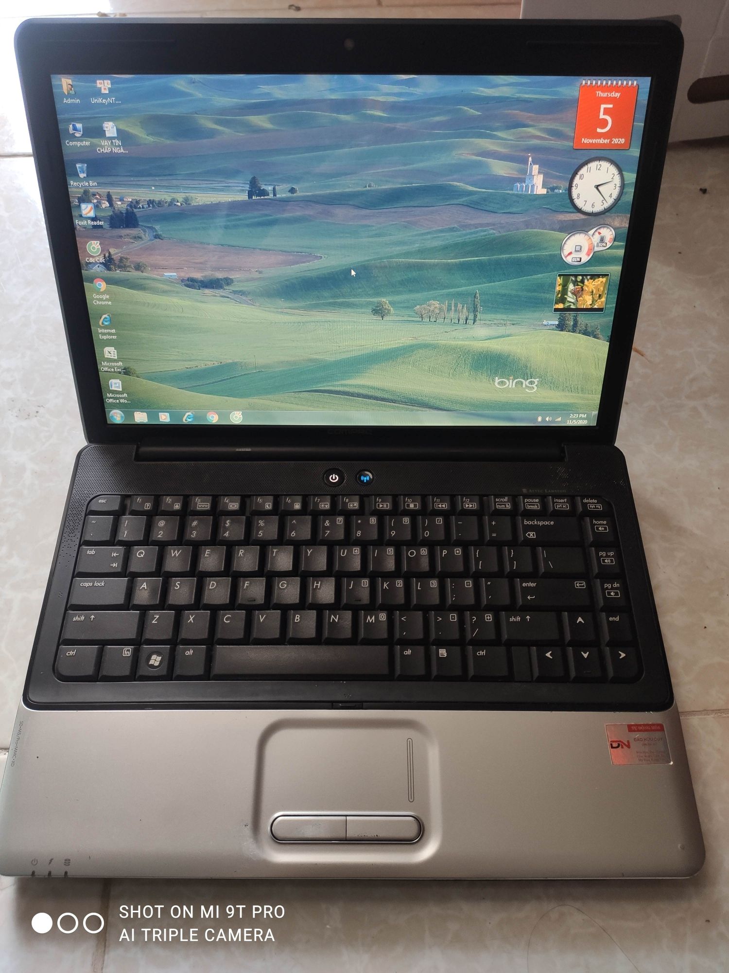 Máy tính laptop cũ Ram 4GB