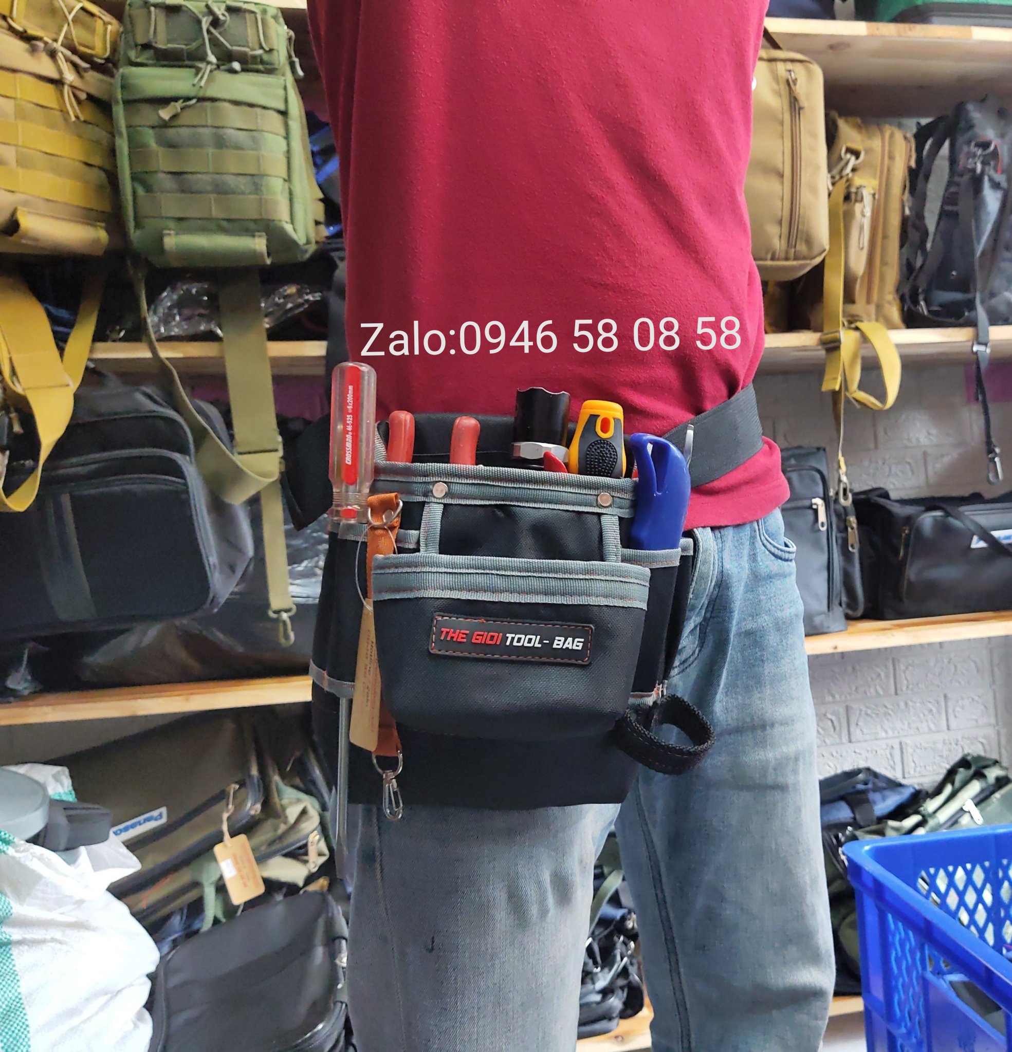Túi đựng đồ nghề đeo hông TGTB-003 cao cấp