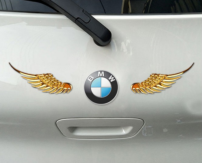 Logo dán xe ô tô cánh chim đại bàng