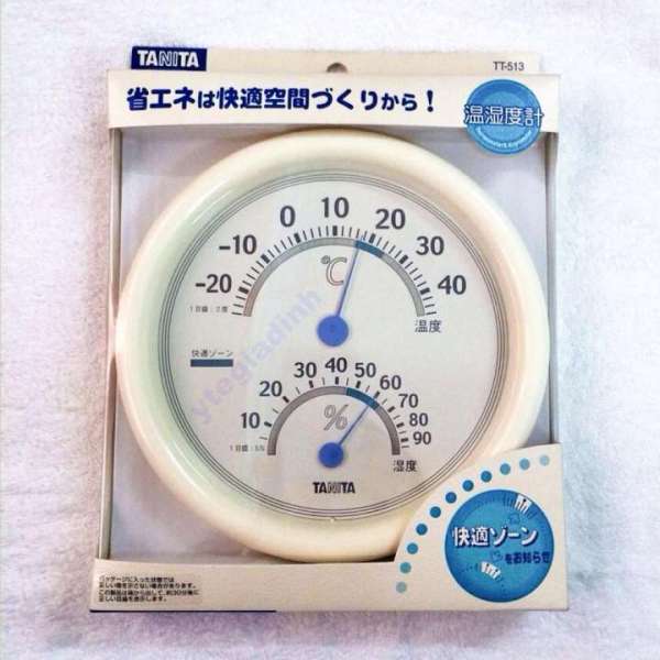 Nhiệt ẩm kế cao cấp TANITA TT-513 Nhật Bản, đo nhiệt độ phòng, độ ẩm không khí sản phẩm cần thiết trong mỗi gia đình