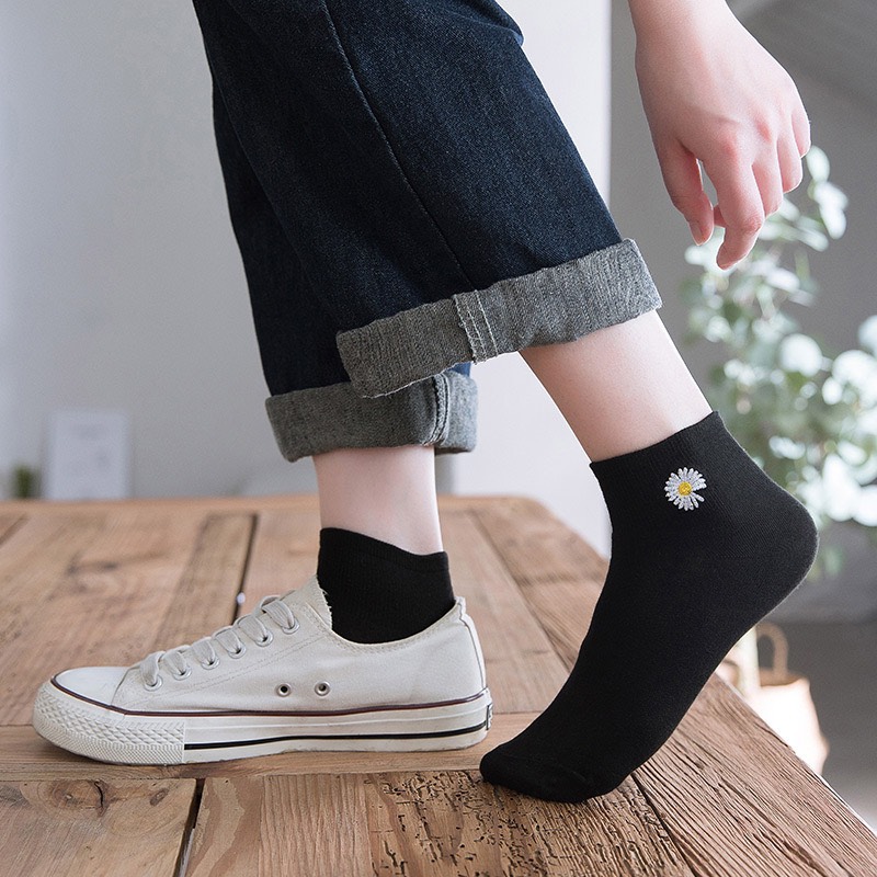 Combo 10 Đôi Tất/Vớ Hoa Cúc Hot Trend 2020