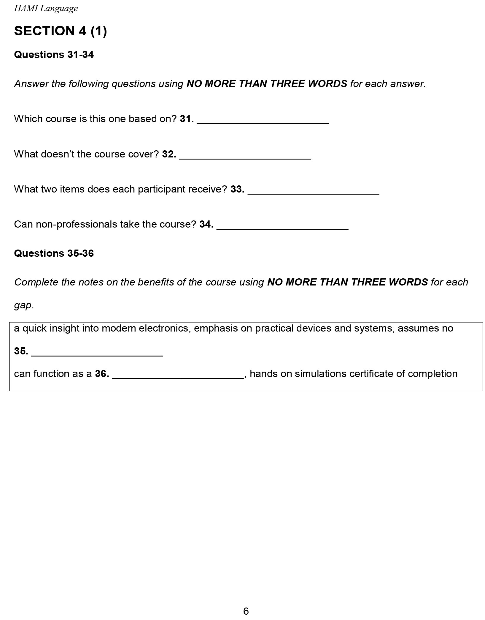 IELTS PRACTICE TEST (Sách đen trắng)