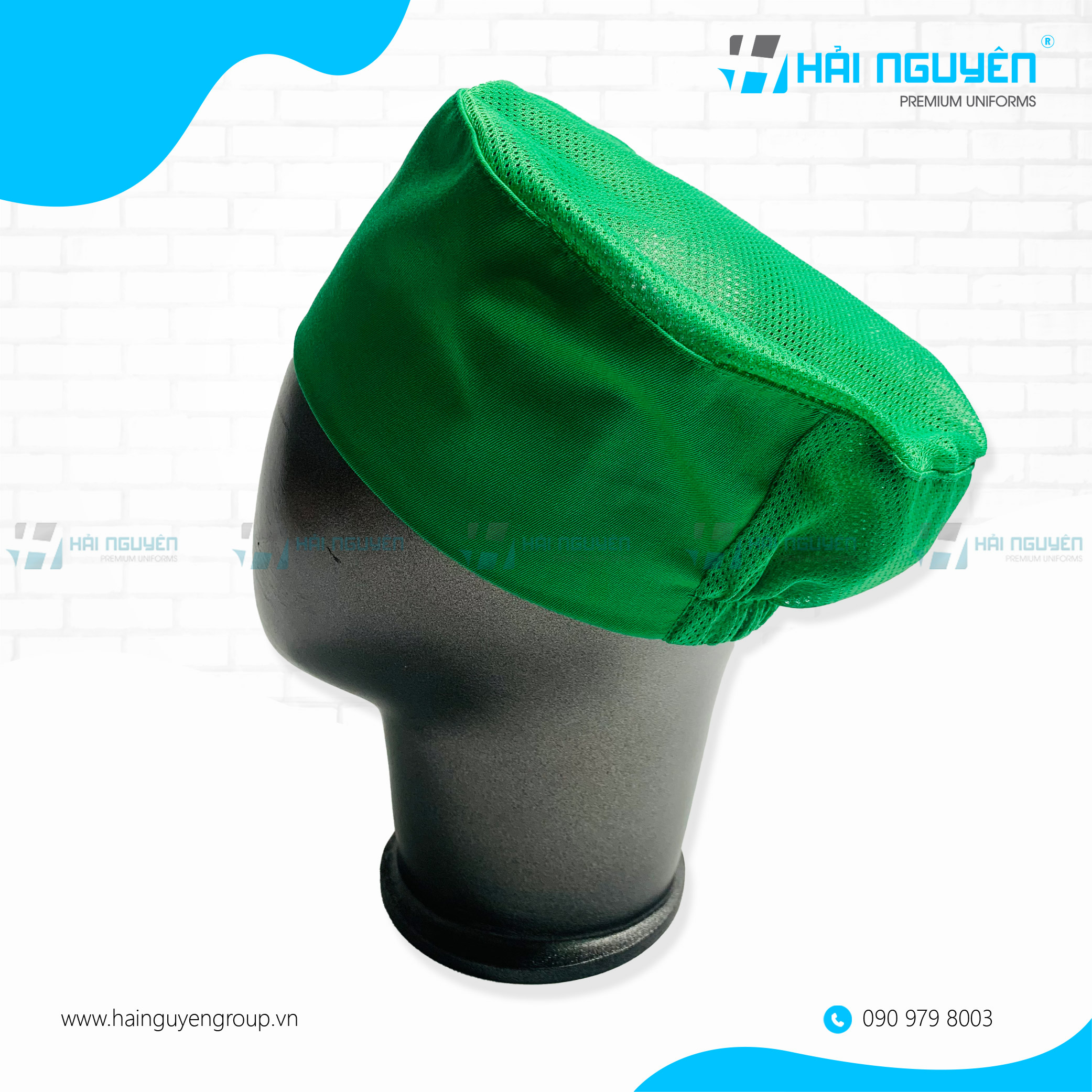 Nón phụ bếp trùm tóc chóp lưới nón phục vụ trùm tóc dành cho Nam Nữ