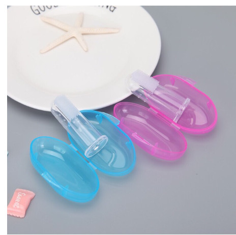 Rơ lưỡi silicon xỏ ngón cho bé siêu mềm , an toàn ,tiết kiệm