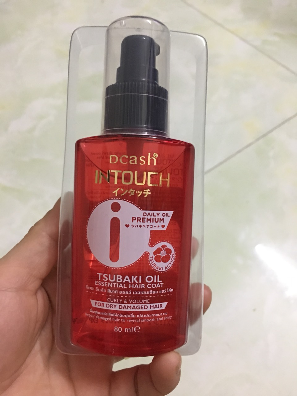 [HCM]Serum dưỡng tóc Dcash INTOUCH - dầu Dưỡng tóc hằng ngày