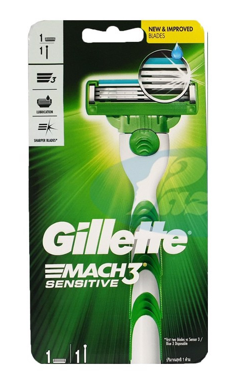 Lưỡi Dao Cạo Râu Gillette Mach 3+ (tùy chọn số lưỡi và cán)