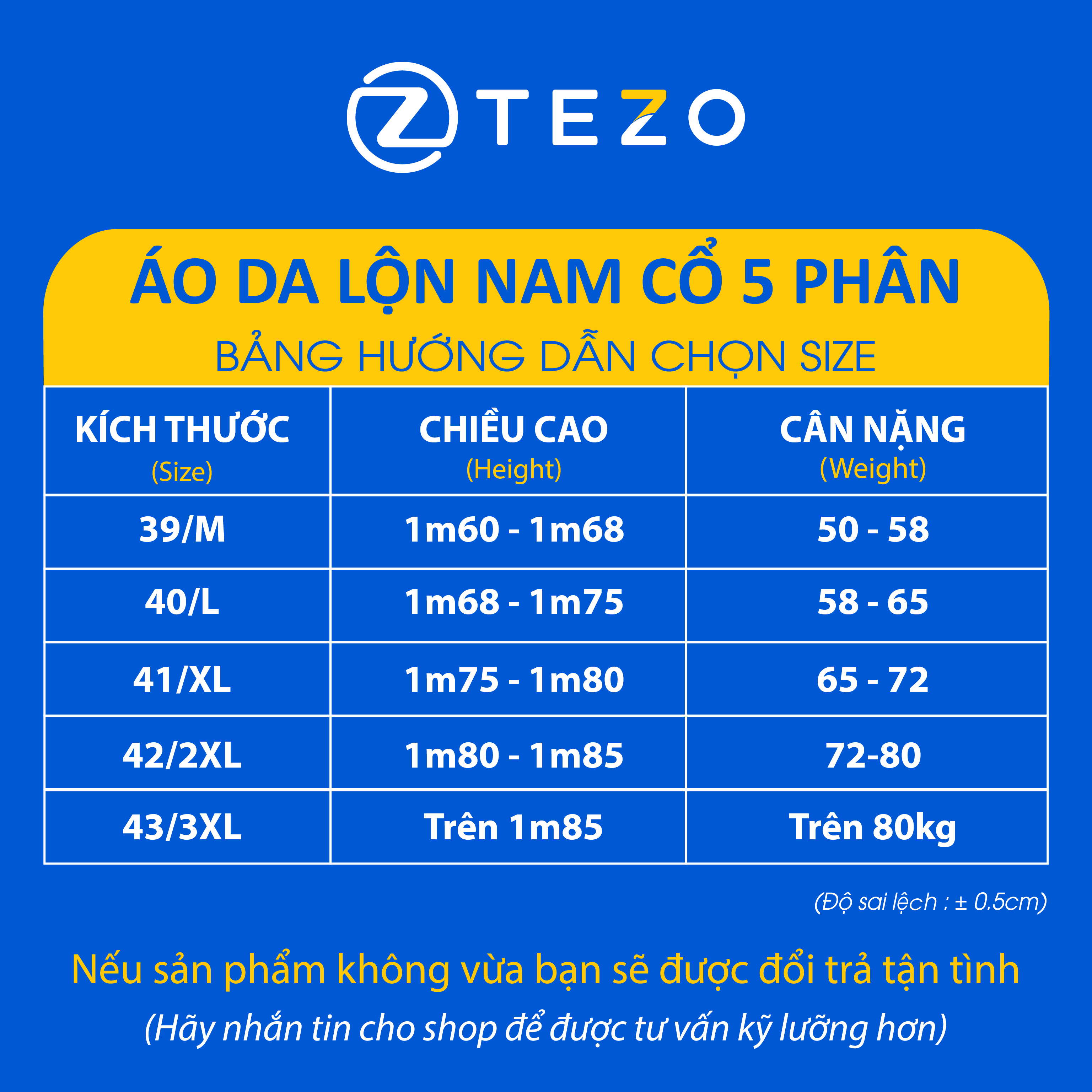 Áo khoác nam áo da lộn cao cấp cổ 5 phân lót lụa Tezo 22AD5T001