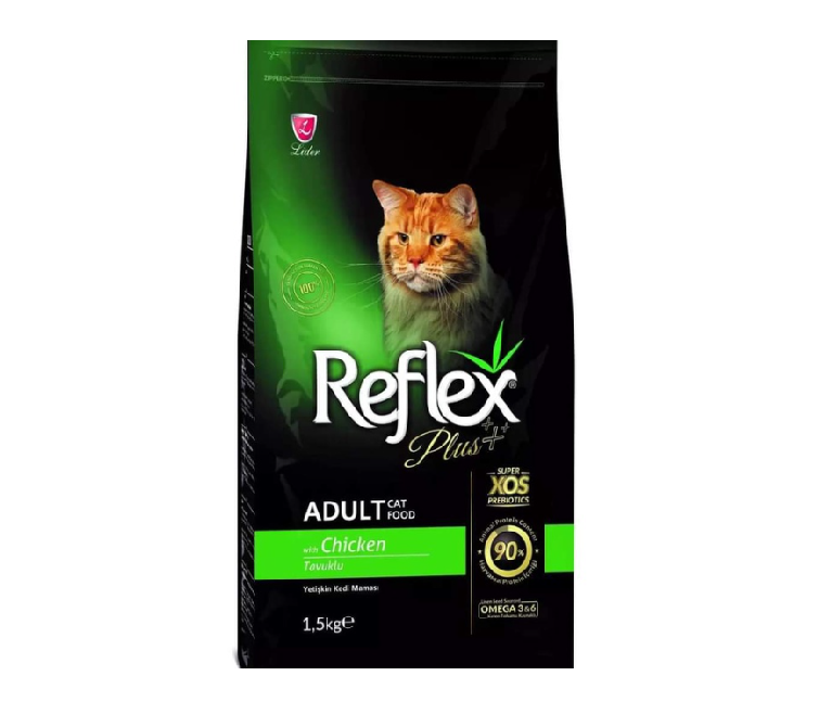 Hạt Reflex Plus cho mèo các loại túi 1,5kg