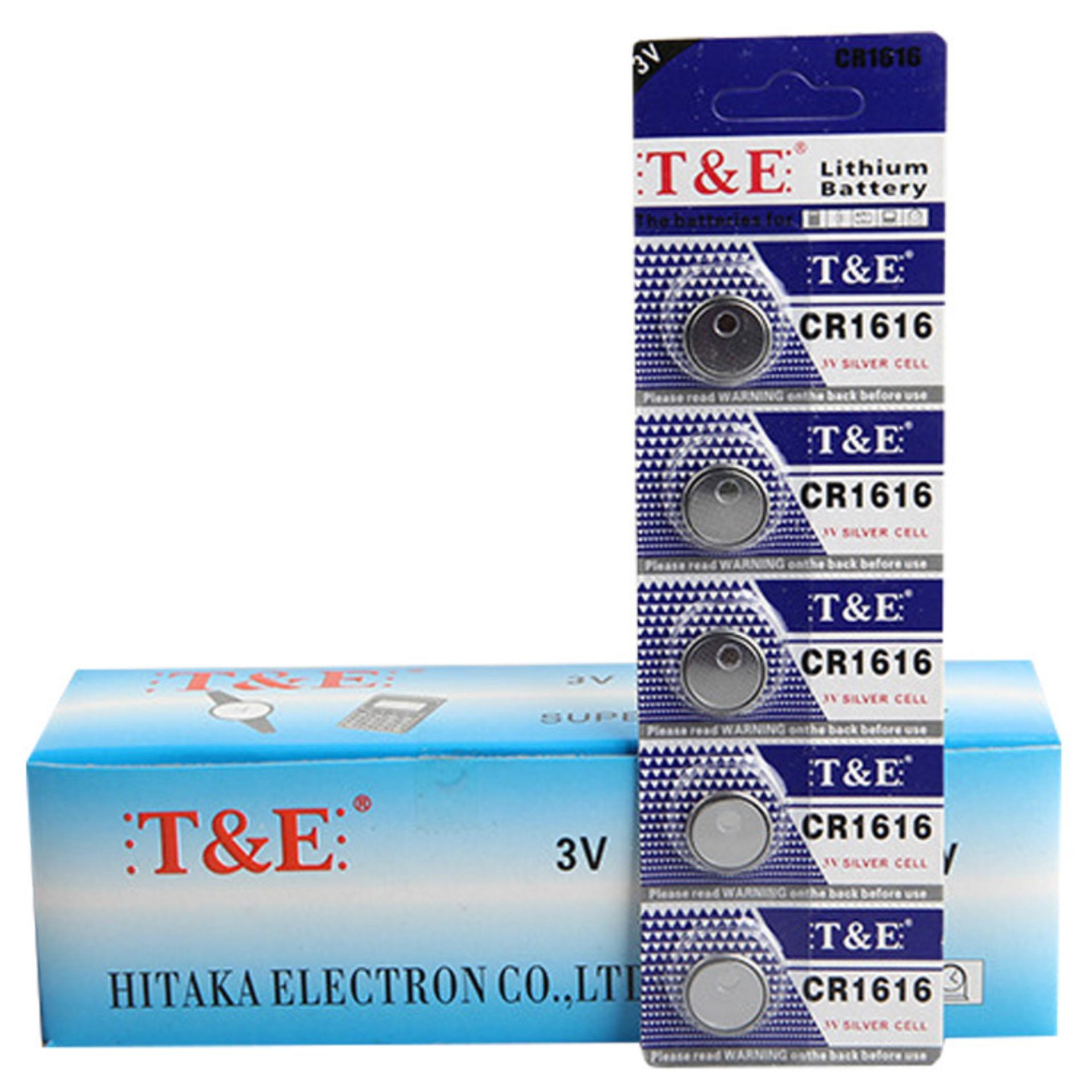 5 viên pin nút CR1616 Lithium Battery 3V