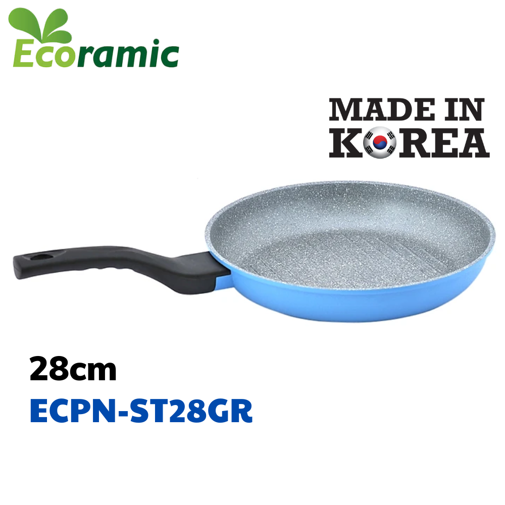 Ecoramic Chảo nướng vân đá ECPN-ST28GR