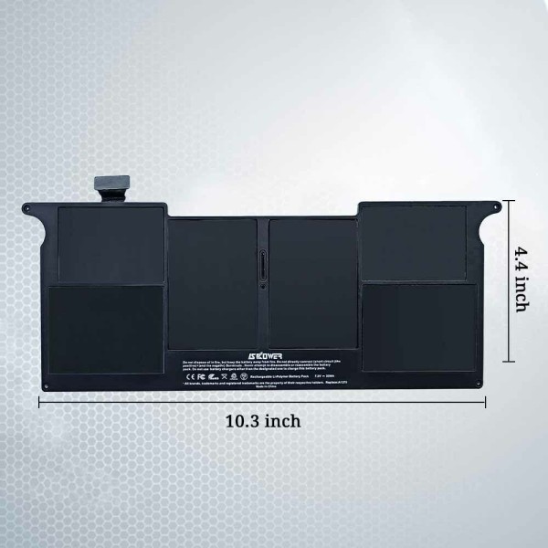 Pin A1375 zin 6 cell Pin MacBook Air 11” A1375 A1370 Late 2010 MC506LL/A MC505LL/A MC505, sản phẩm tốt với chất lượng và độ bền cao, cam kết giống như hình