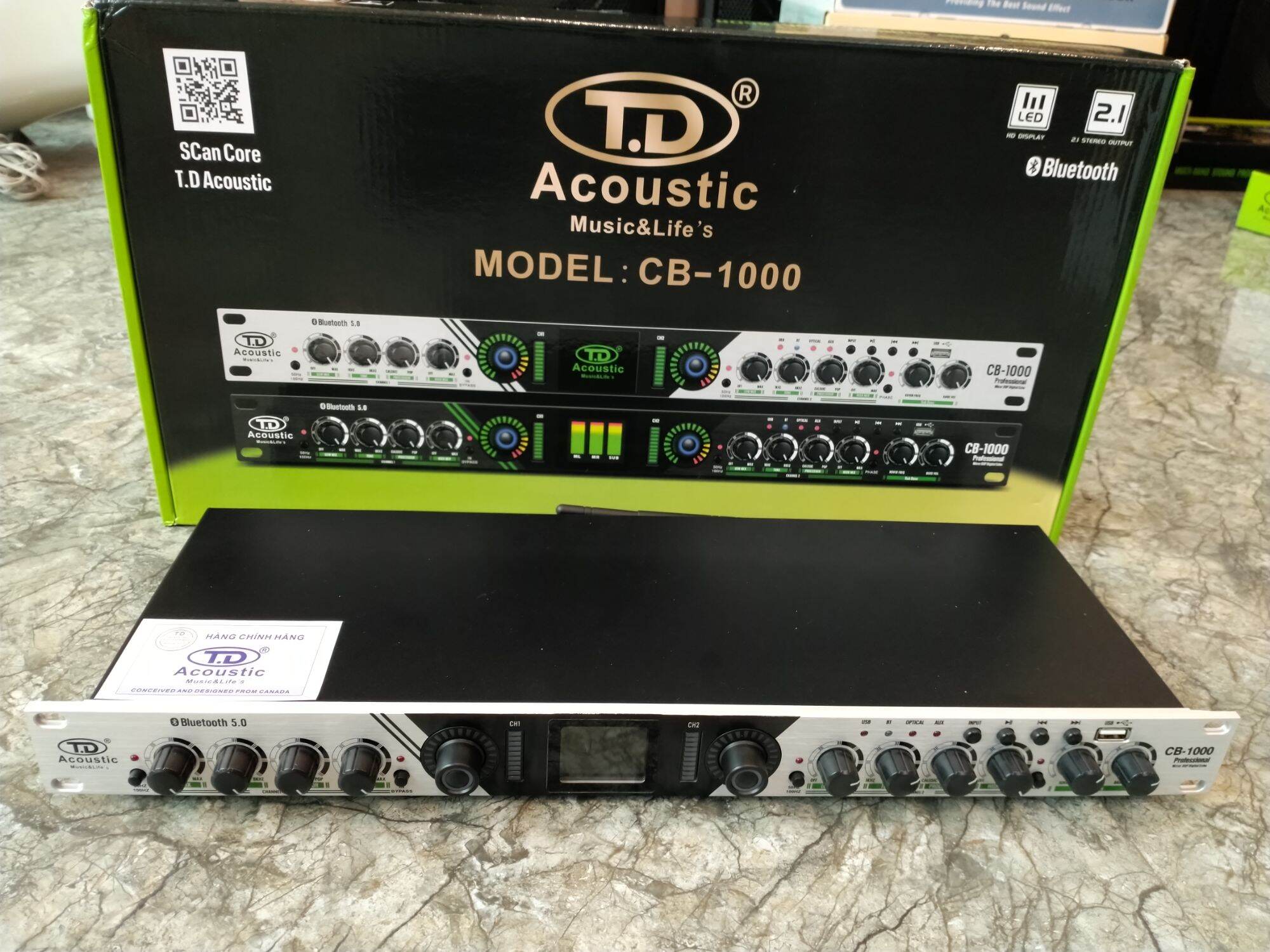 Máy Nâng Tiếng TD Acoustic CB1000 - Hàng Nhập Khẩu