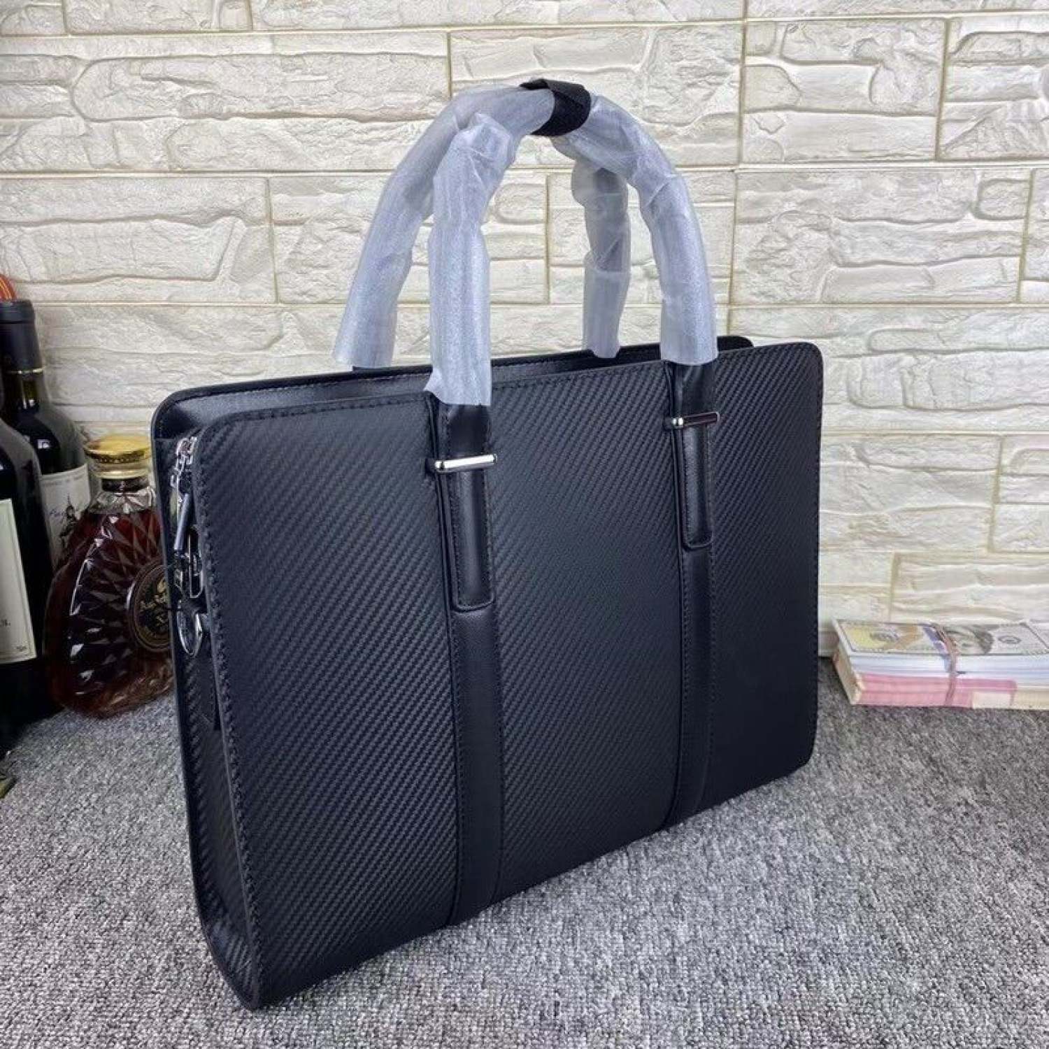 Cặp Da Thật BALIDIYA Khóa Số.06858.