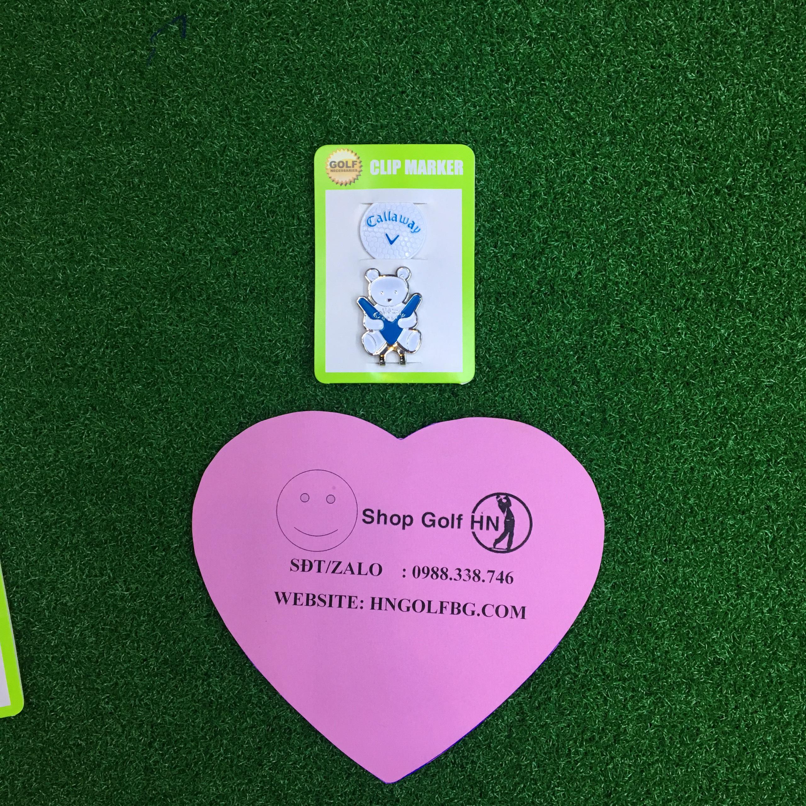 Mark golf gấu callaw shop golf hồng nhung