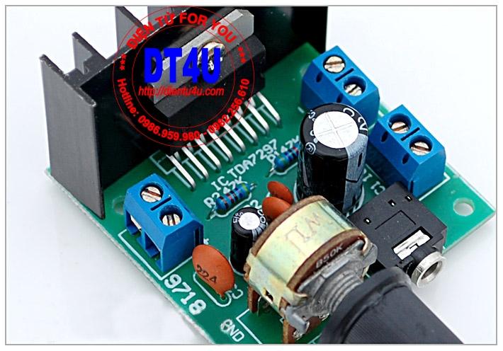 MODULE MẠCH KHUẾCH ĐẠI ÂM THANH TDA7297