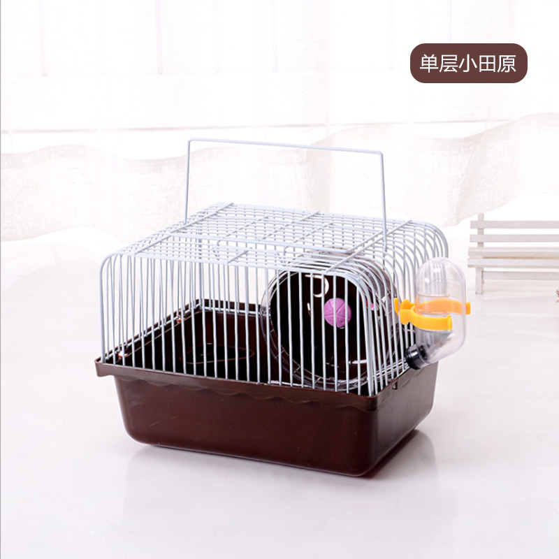 Lồng chuột hamster mini đầy đủ phụ kiện [ MUA LỒNG TẶNG THỨC ĂN ]